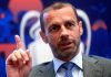 Президент УЕФА рассказал о планах по завершению Лиги чемпионов
