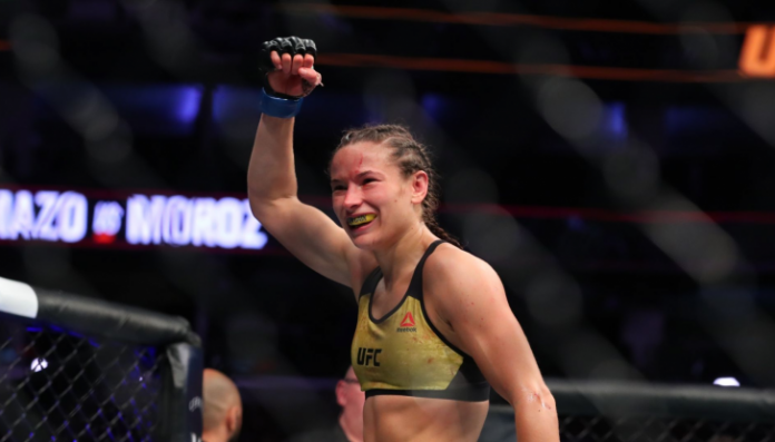 Украинка из UFC рассказала о жизни до боев в лучшем промоушене