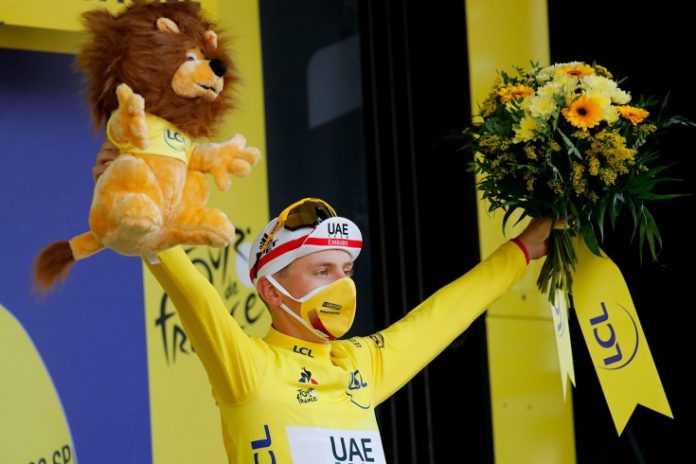 21-летний словенский гонщик выиграл «Тур де Франс»-2020.