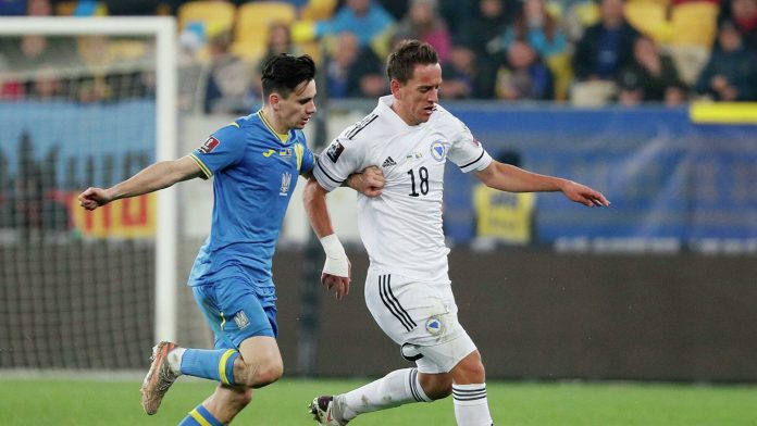 Украина упустила победу с Боснией и рискует пропустить ЧМ-2022