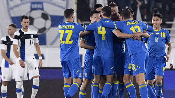Украина выиграла у Финляндии и вышла на второе место в группе отбора ЧМ-2022