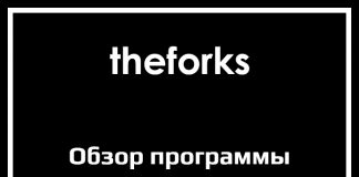 Обзор программы theforks