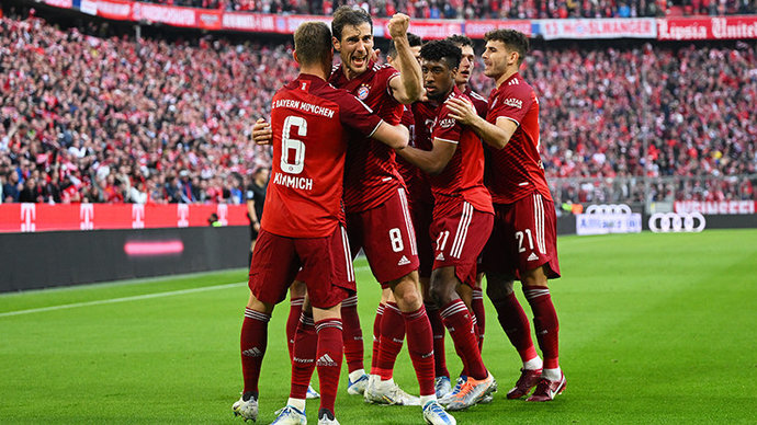 «Бавария» обыграла «Боруссию» и в десятый раз подряд стала чемпионом Германии