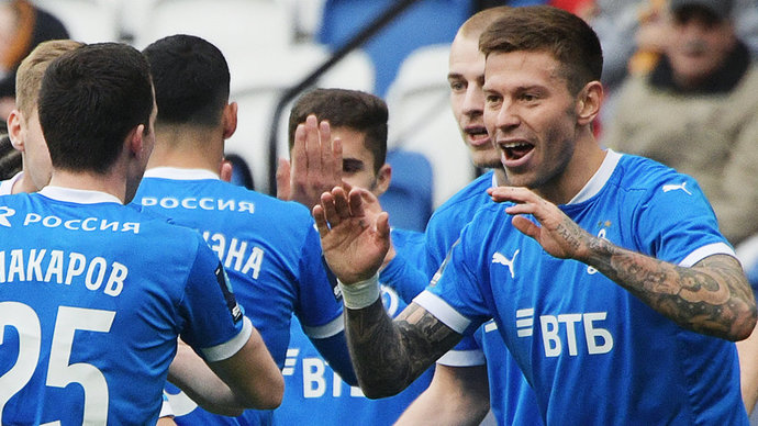 «Динамо» стало первым финалистом Кубка России по футболу