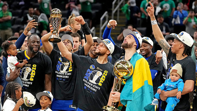 «Голден Стэйт» вновь на вершине НБА. 4-ый титул за 8 лет